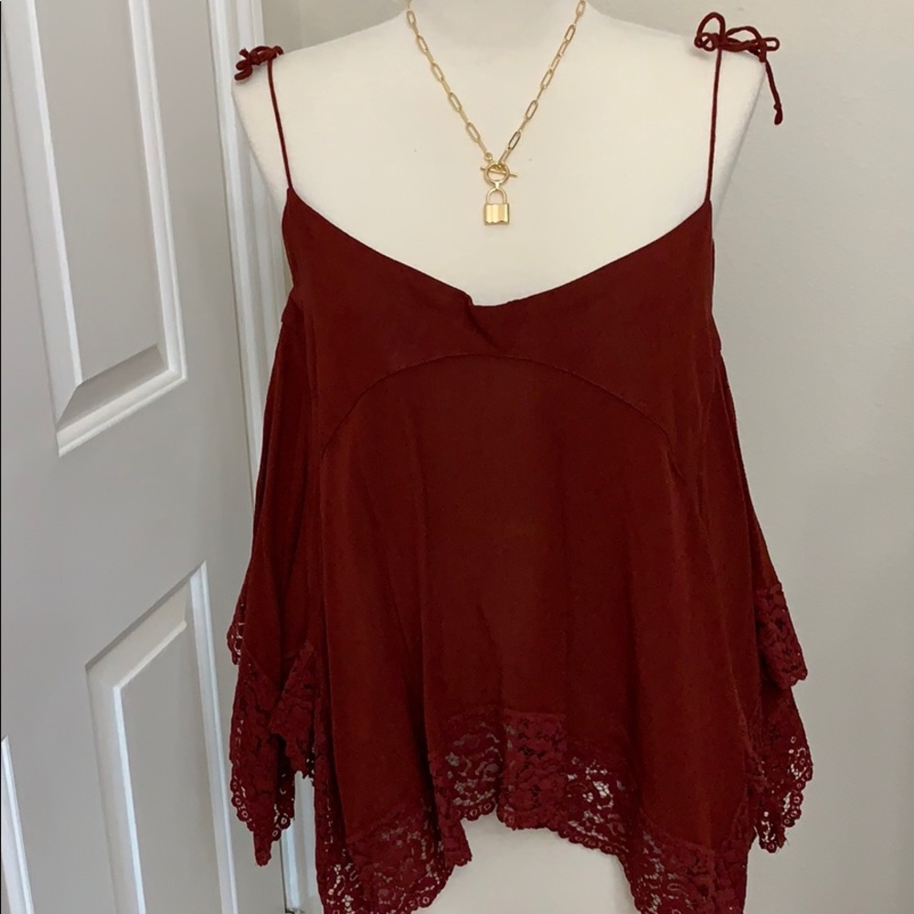 Free People Lace Tank